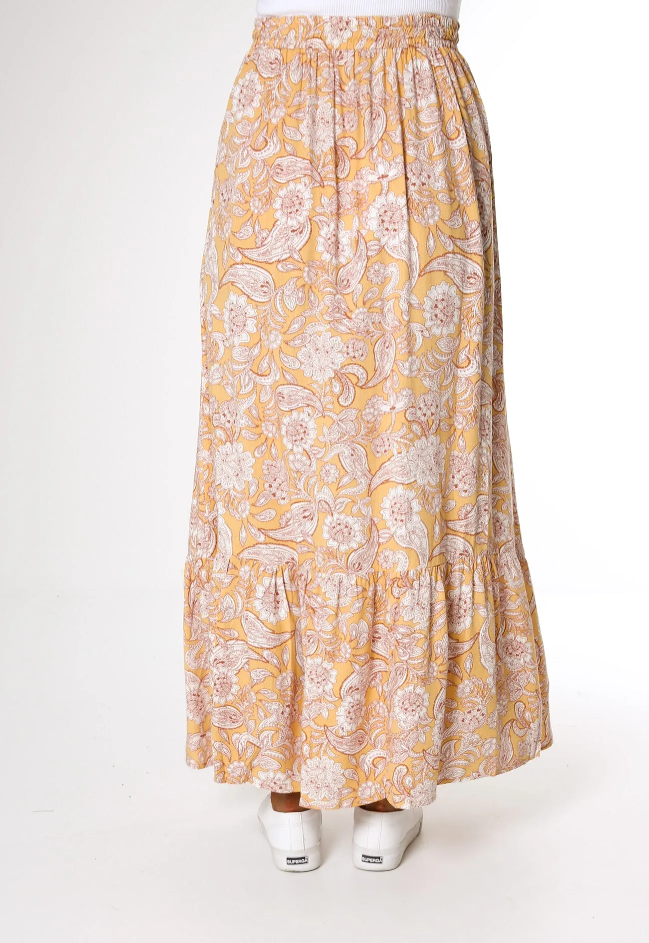 Paisley Maxi Skirt Multi