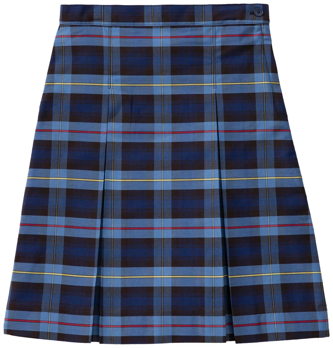 Plaid 41 Kick Pleat Skirt