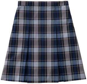 Plaid 57 Kick Pleat Skirt