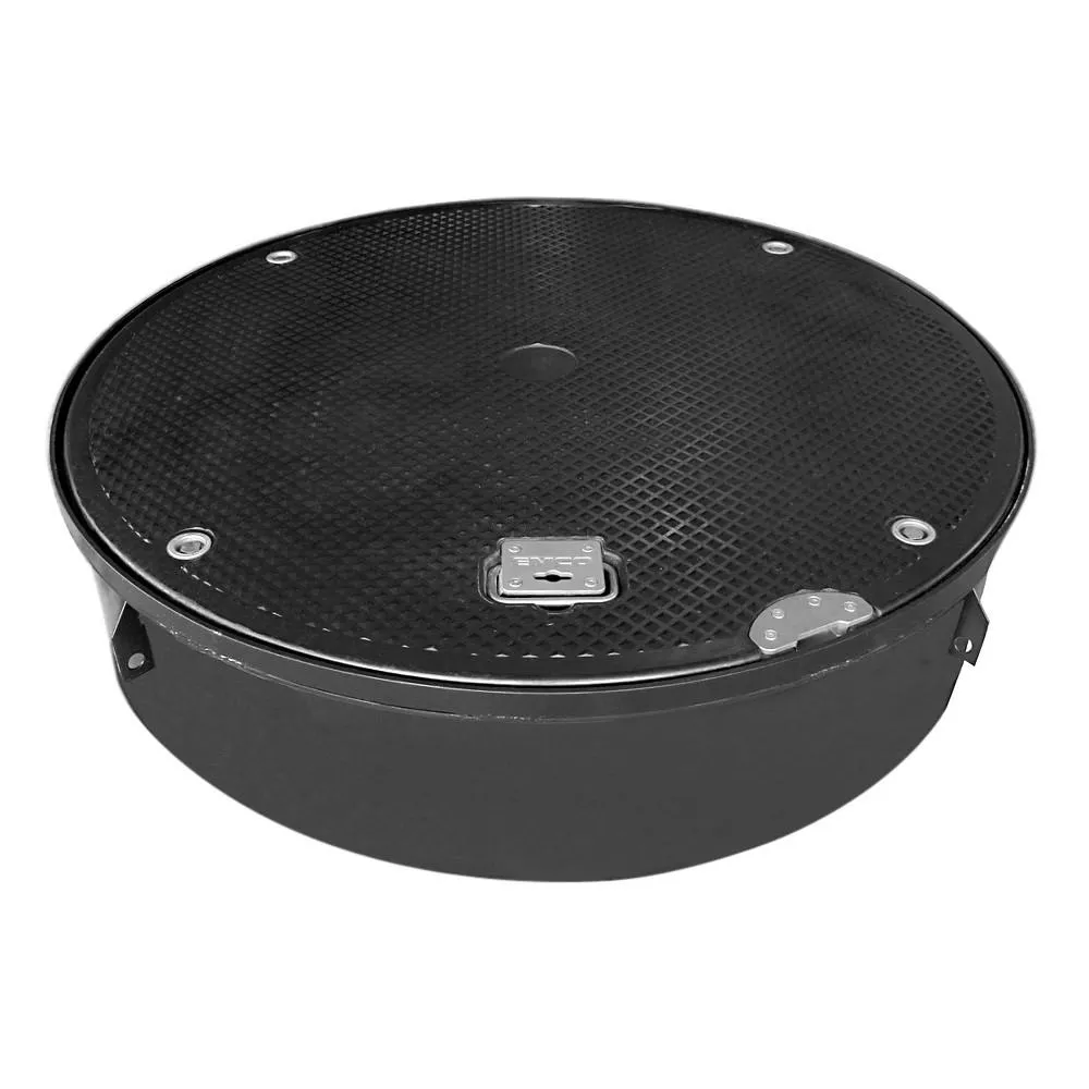 Plastic Manhole Cover, Round 44"x10", Cam-Lock Lid