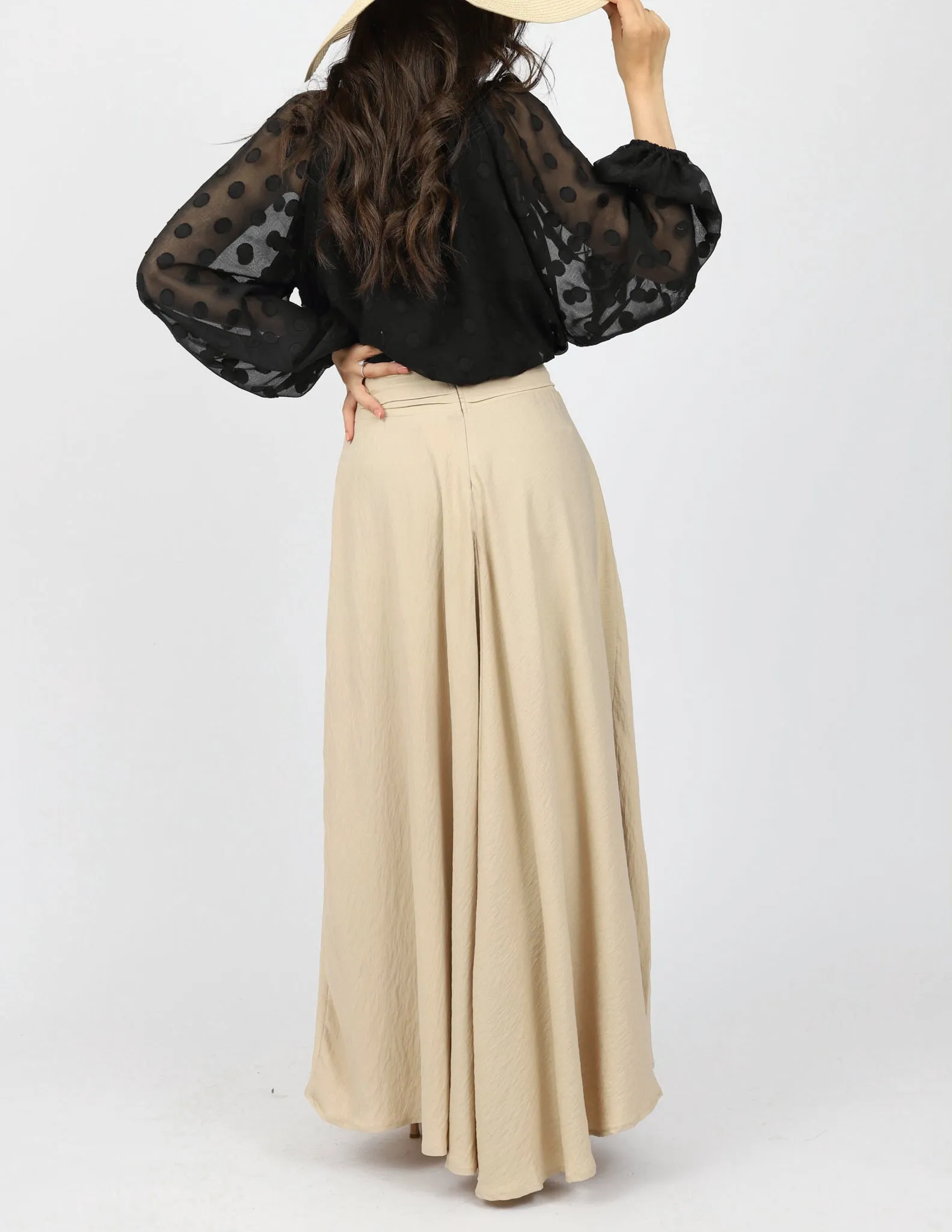 Pleat Waist Skirt