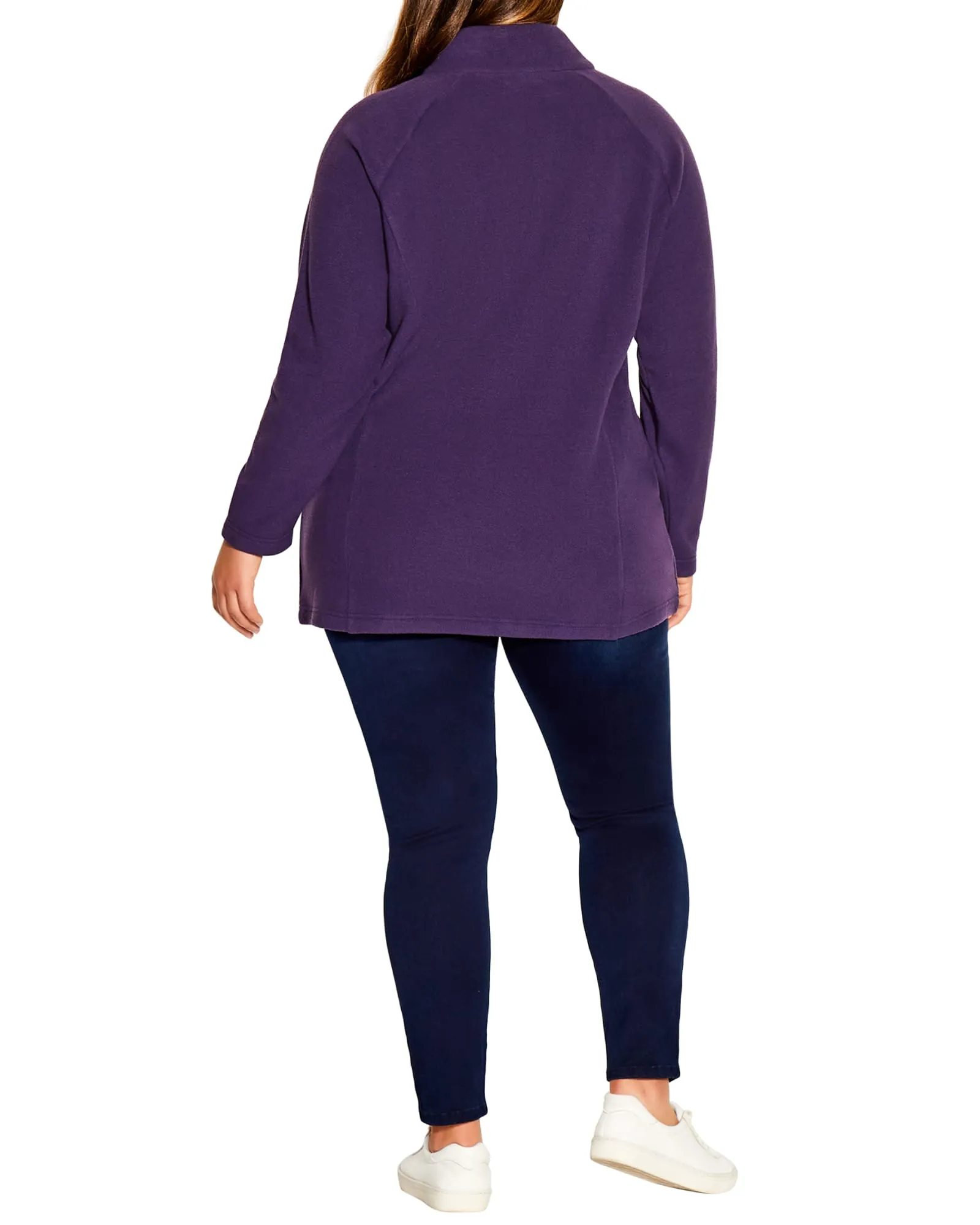 Polar Fleece Tunic | Plum