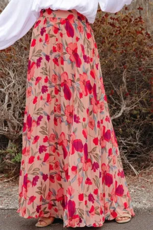 Printed Maxi Skirt For Women