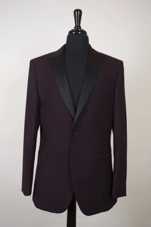 "Fitzgerald" Kids Plum Tuxedo Jacket (Separates)