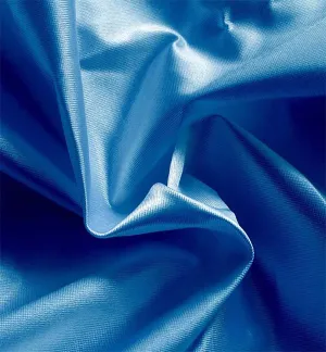 Royal Blue 60" x 90" Rectangular Poly Knit Satin Table Topper