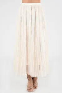 Samantha Tulle Maxi Skirt