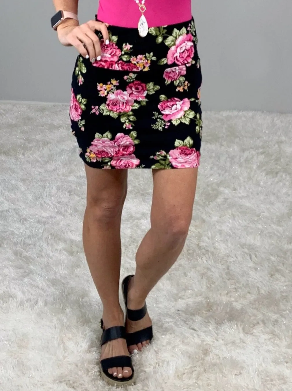 Sassy Stuff Floral Skirt