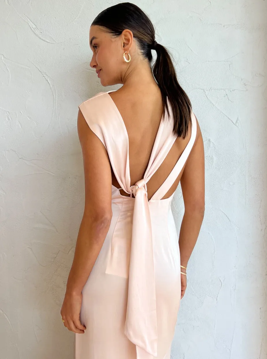 Significant Other Lana Maxi Dress in Ballet Pink