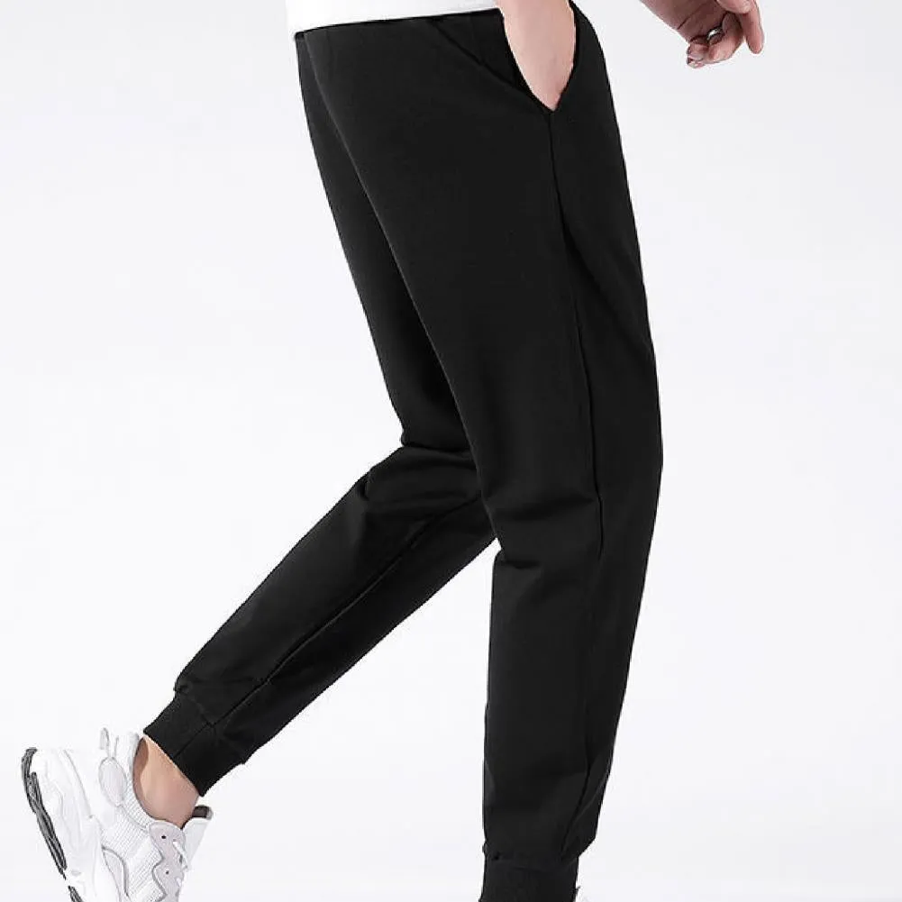 Simple Casual Zipper Sweatpants