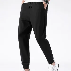 Simple Casual Zipper Sweatpants