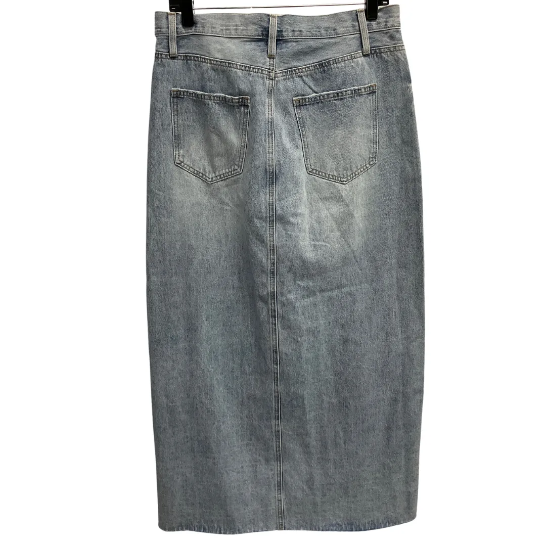 Skirt Maxi By By Together In Blue Denim, Size: L