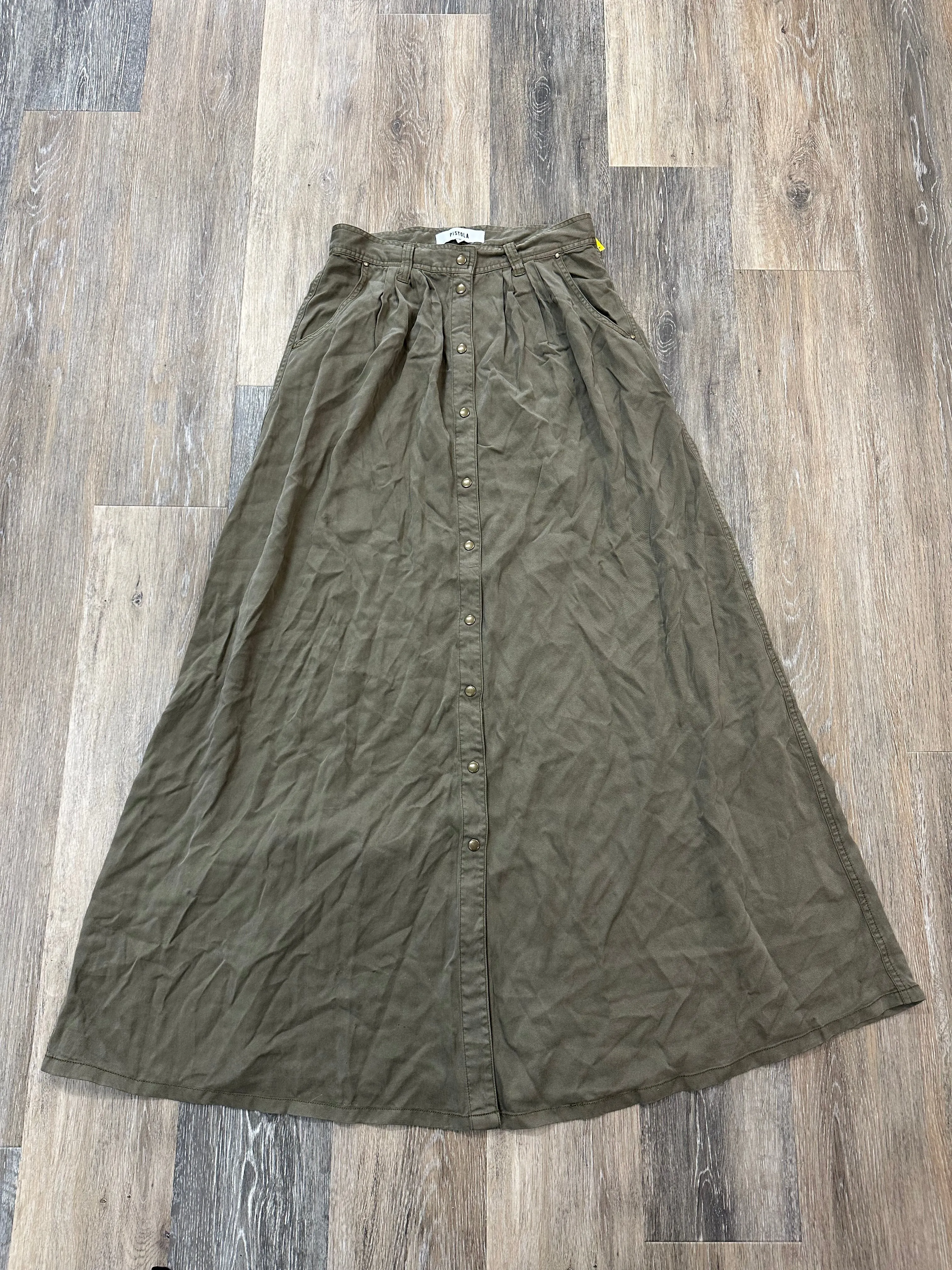 Skirt Maxi By Pistola In Green, Size: S