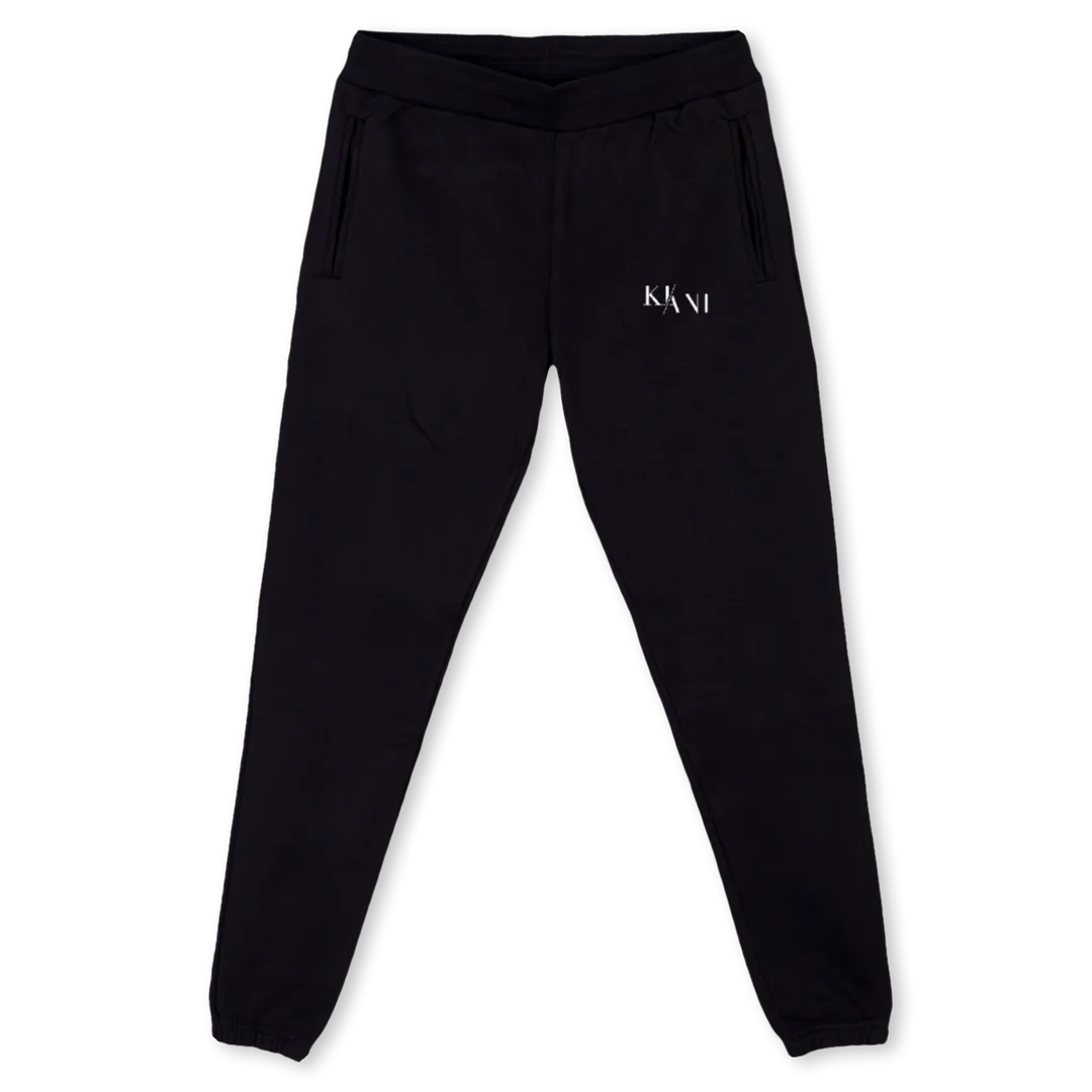 SWEATPANTS Black Sweatpants.