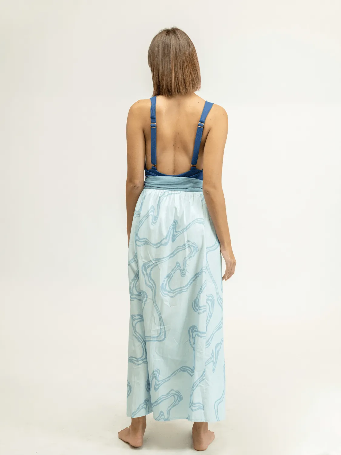 The Sullivan Skirt | Marsh Blue