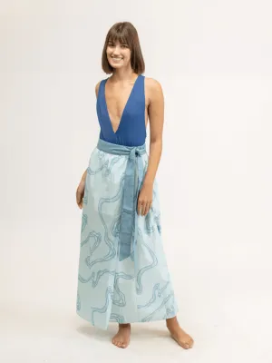 The Sullivan Skirt | Marsh Blue