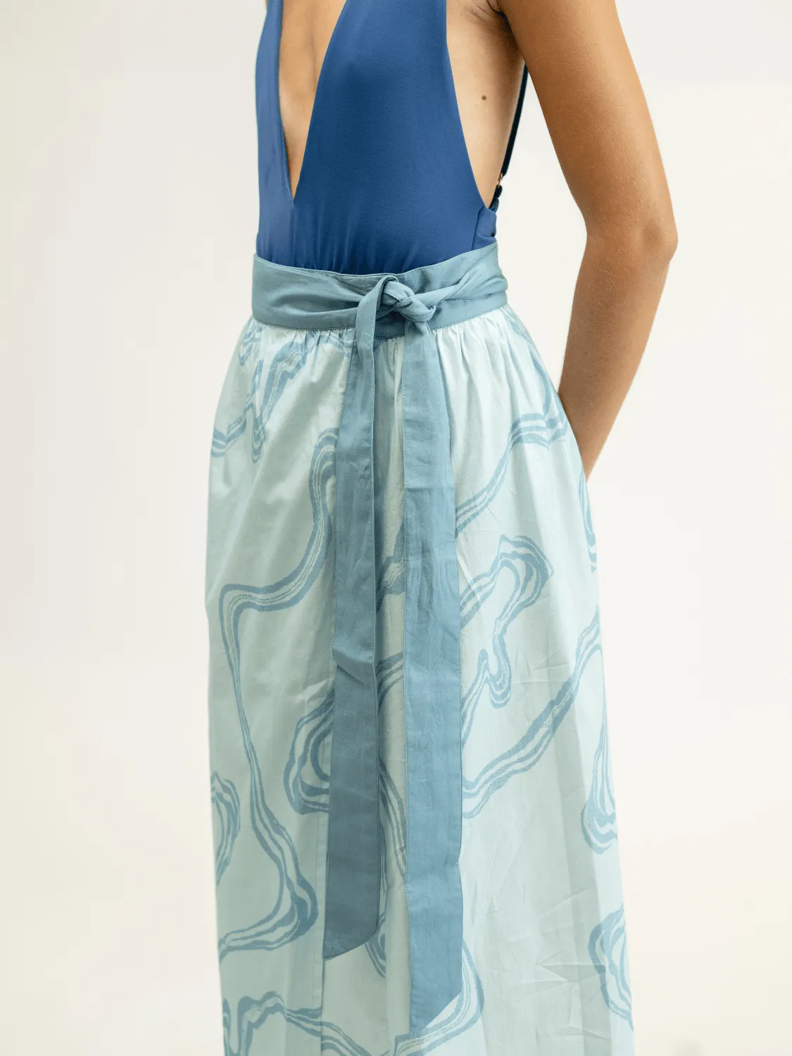 The Sullivan Skirt | Marsh Blue