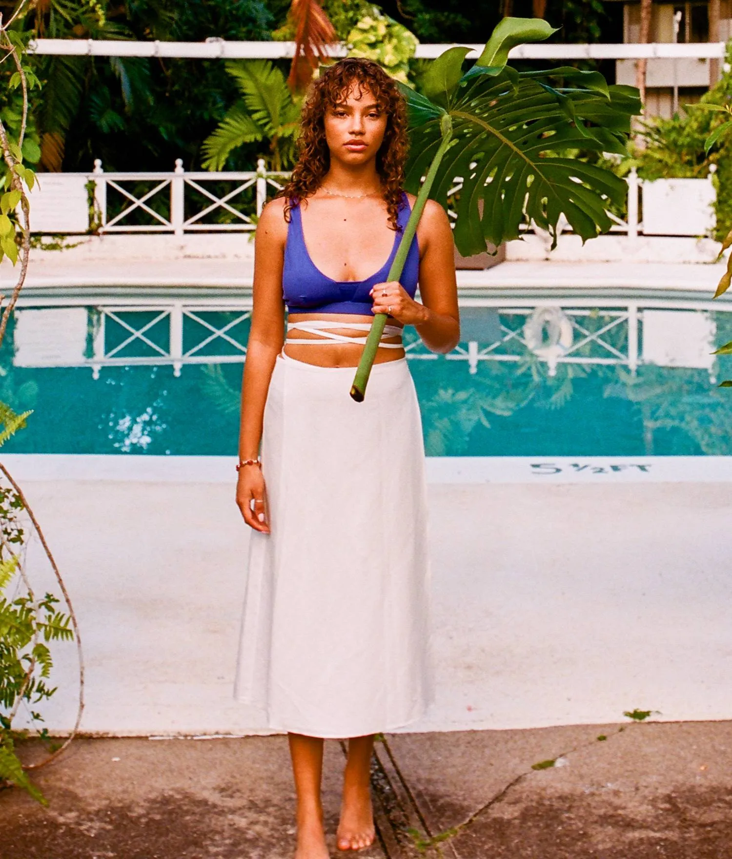 The Tavira Skirt  - Linen - Coconut (Archive)