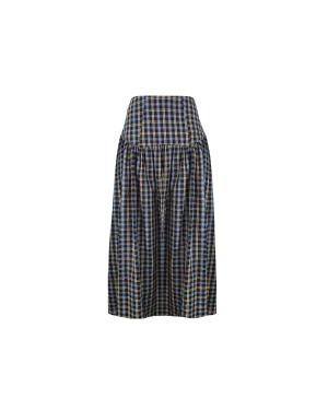 TRULLI SKIRT BLACK TARTAN