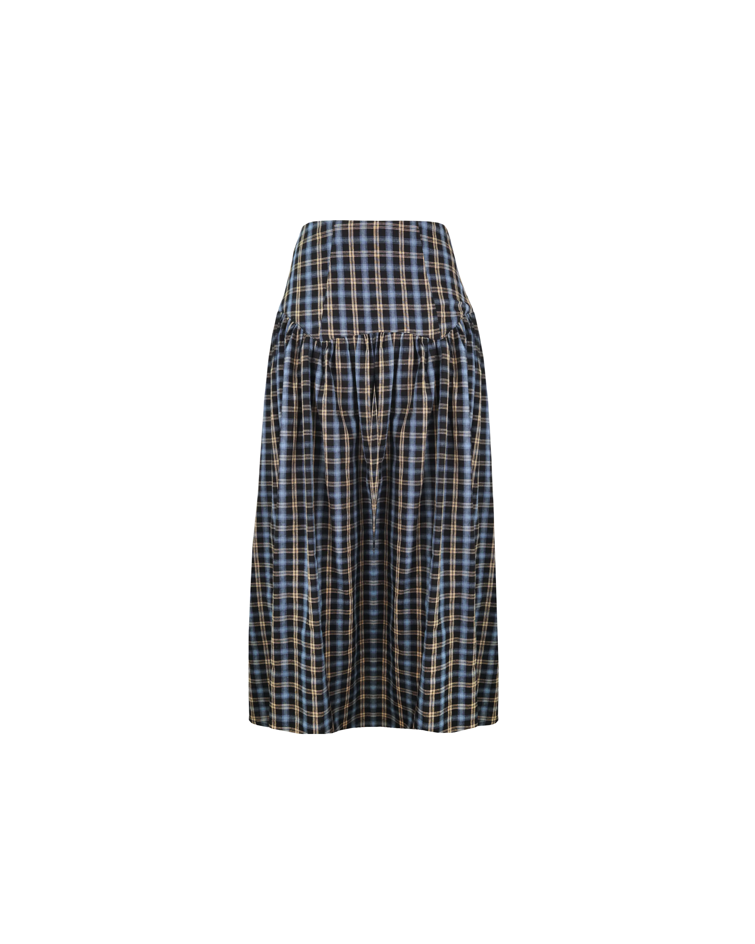 TRULLI SKIRT BLACK TARTAN