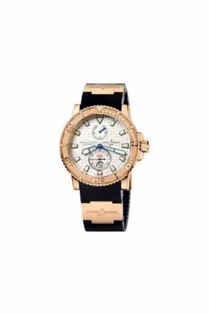 ulysse nardin maxi marine 18kt rose gold 42mm men's watch