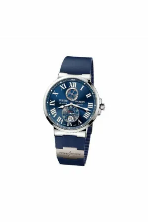 ulysse nardin maxi marine chronometer 43mm stainless steel men's watch