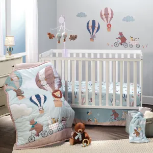 Up Up & Away 3-Piece Crib Bedding Set