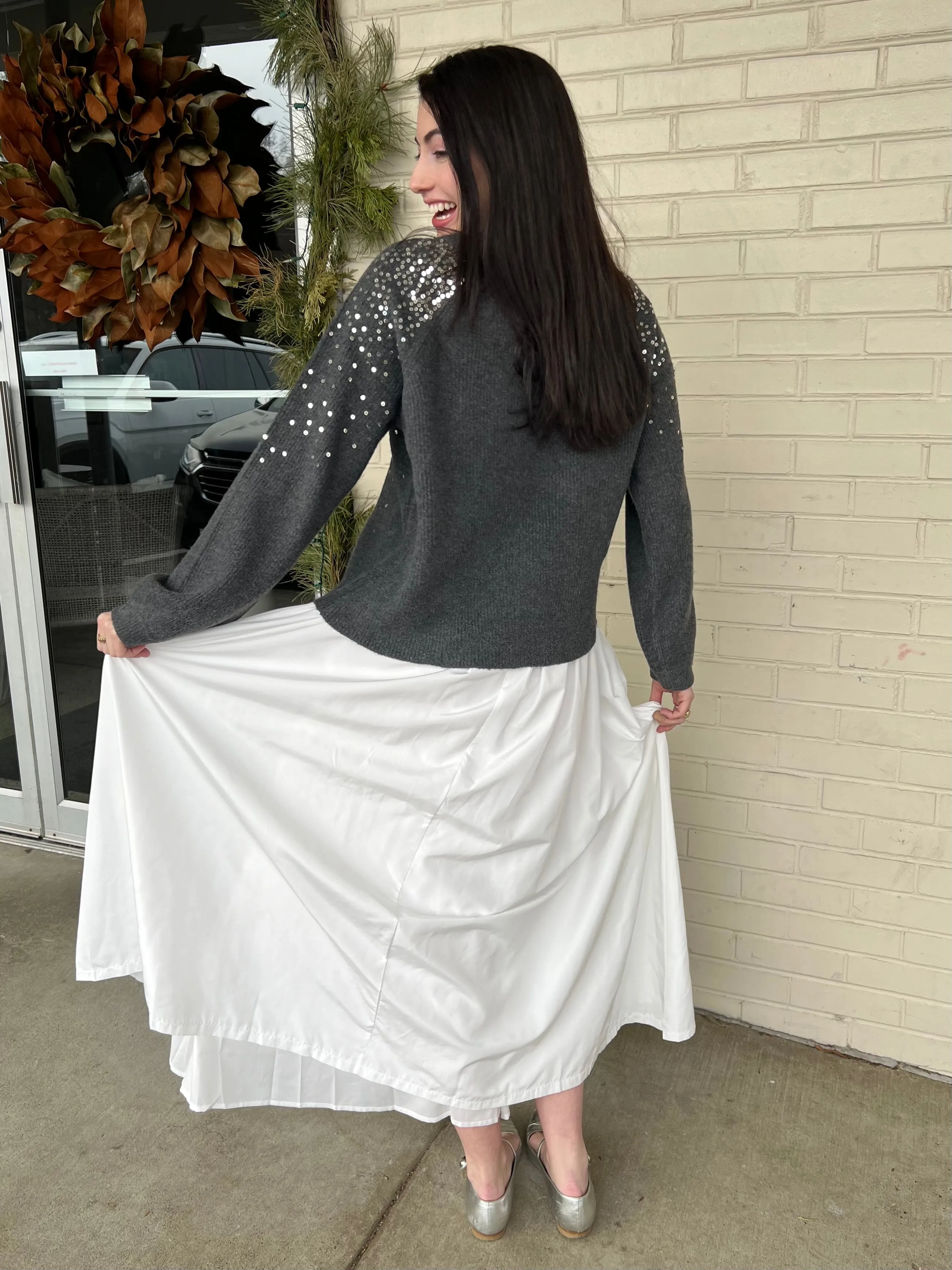 Uptown Midi Skirt