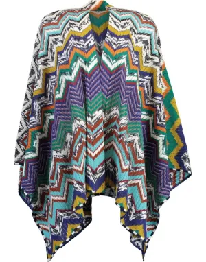 V-Neck Pullover Poncho