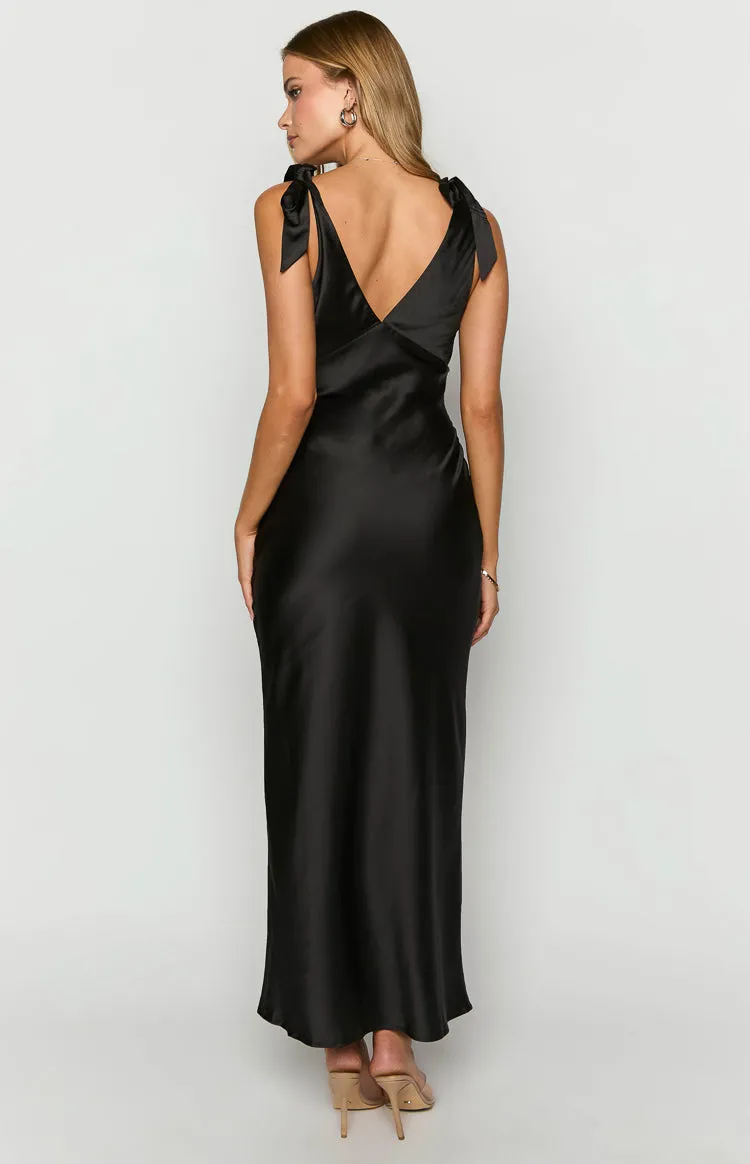 Val Black Maxi Dress