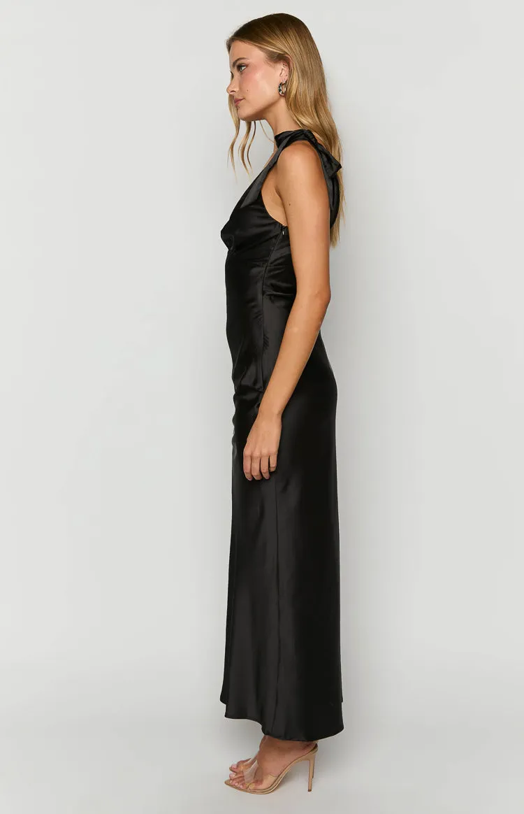 Val Black Maxi Dress