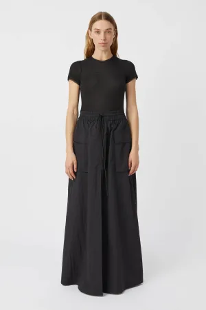 Zillion Maxi Nylon Skirt